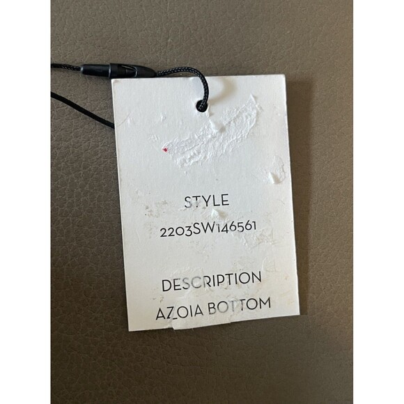 Veronica Beard Azoia High Waist Bikini Swimsuit Bottom In Riviera Blue Sz M New - Picture 11 of 13